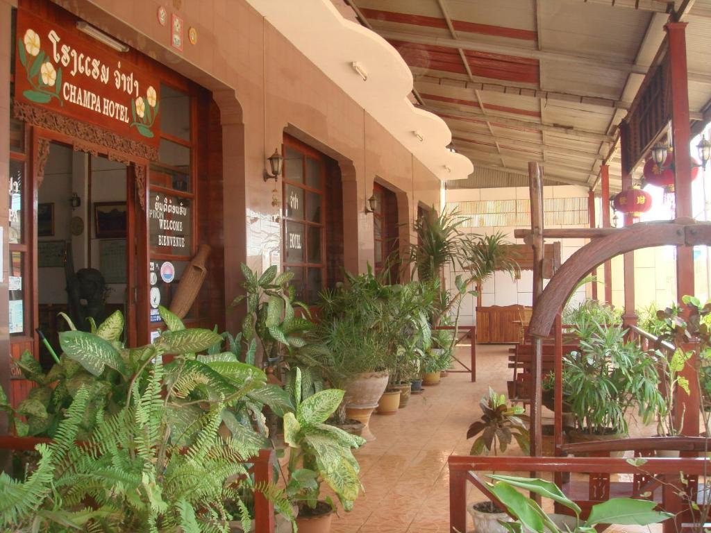 Champa Hotel Pakse Exterior foto